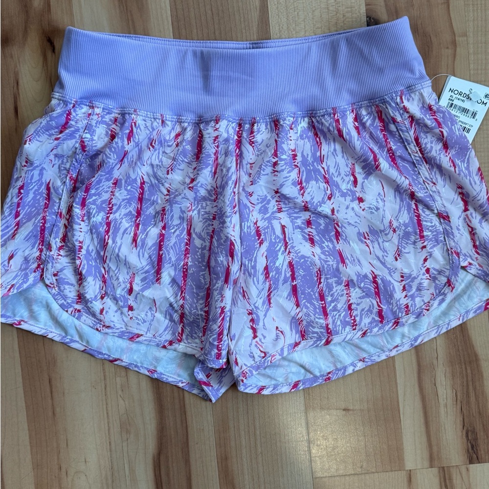Zella Purple Breeze Spindrift Shorts